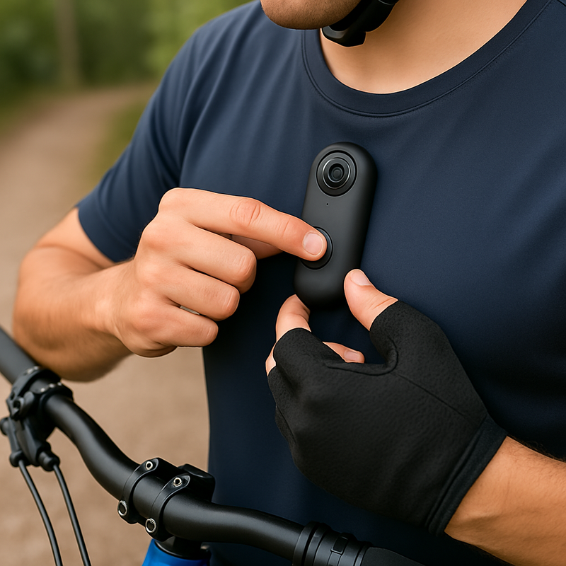 Power on & start recording